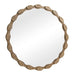 Uttermost Marietta Brass Round Wall Mirror
