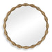 Uttermost Marietta Brass Round Wall Mirror