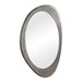 Uttermost Schiller Antique Nickel Oval Wall Mirror