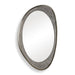 Uttermost Schiller Antique Nickel Oval Wall Mirror