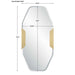 Uttermost Makari Brass Accent Wall Mirror