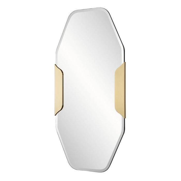 Uttermost Makari Brass Accent Wall Mirror