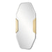 Uttermost Makari Brass Accent Wall Mirror