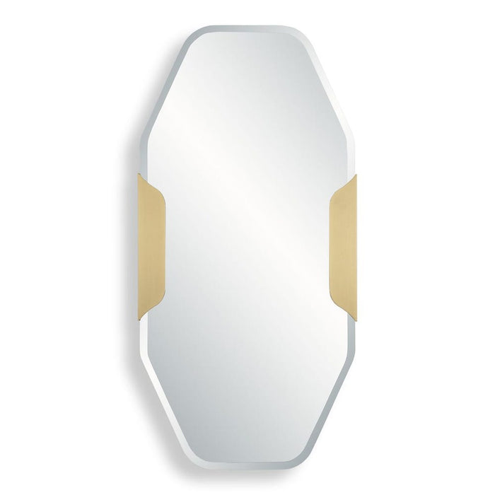 Uttermost Makari Brass Accent Wall Mirror