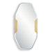 Uttermost Makari Brass Accent Wall Mirror