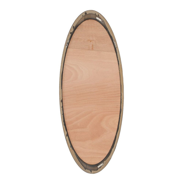 Uttermost Sonic Golden Bronze Oval Wall Mirror