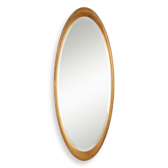 Uttermost Sonic Golden Bronze Oval Wall Mirror