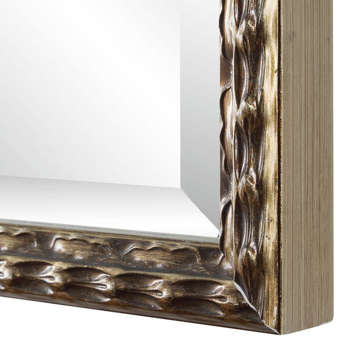 Uttermost Ashbourne Aged Bronze Wall Mirror