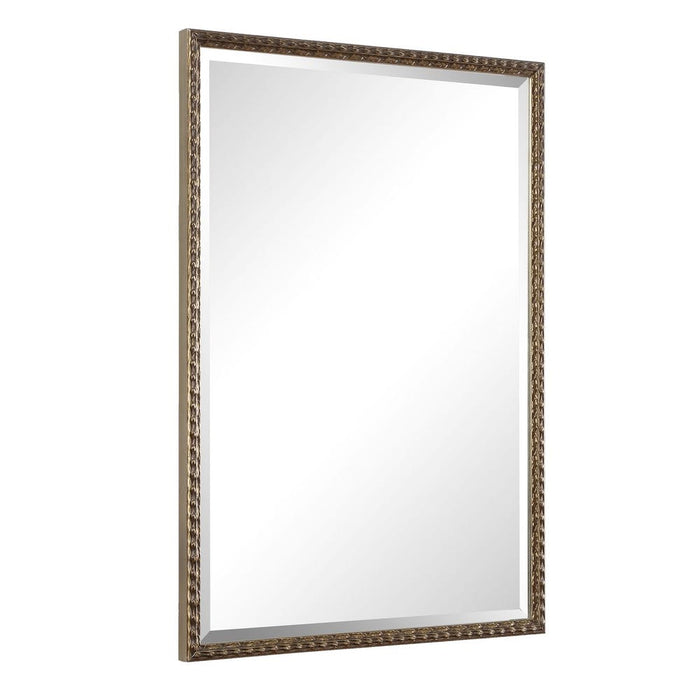Uttermost Ashbourne Aged Bronze Wall Mirror