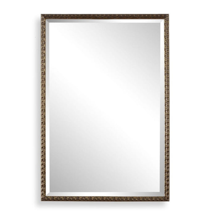Uttermost Ashbourne Aged Bronze Wall Mirror
