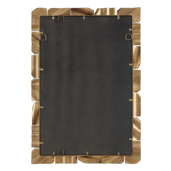 Uttermost Vela Sculptural Bronze Wall Mirror