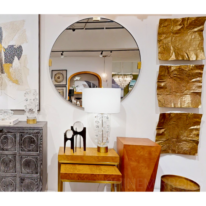 Uttermost Clip Round Wall Mirror