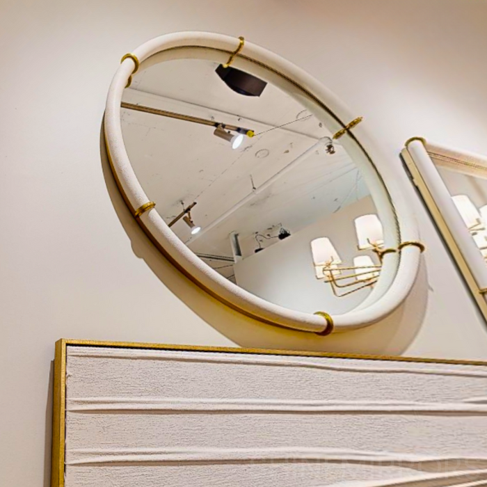 Uttermost Cyprus Round Mirror