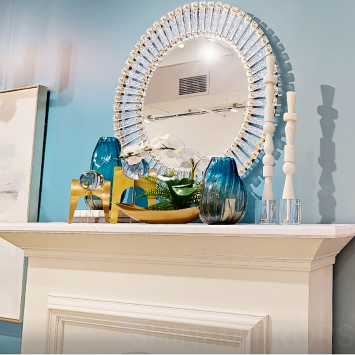 Uttermost Denali Round Mirror