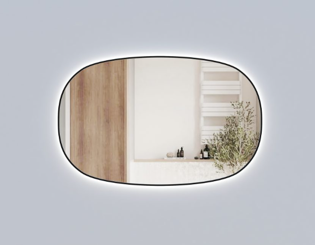 Valerie Horizontal Backlit LED Bathroom Mirror- Framed Options