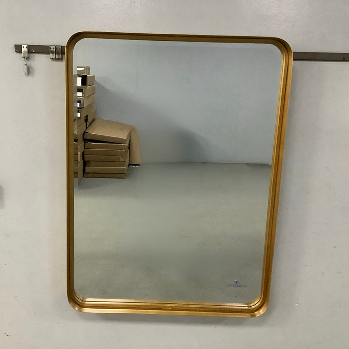 Uttermost Crofton Gold Large Wall Mirror