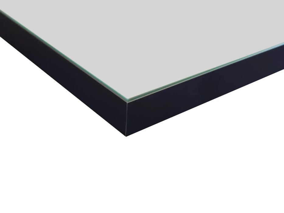 Marloe Framed Rectangle Wall Mirror Black