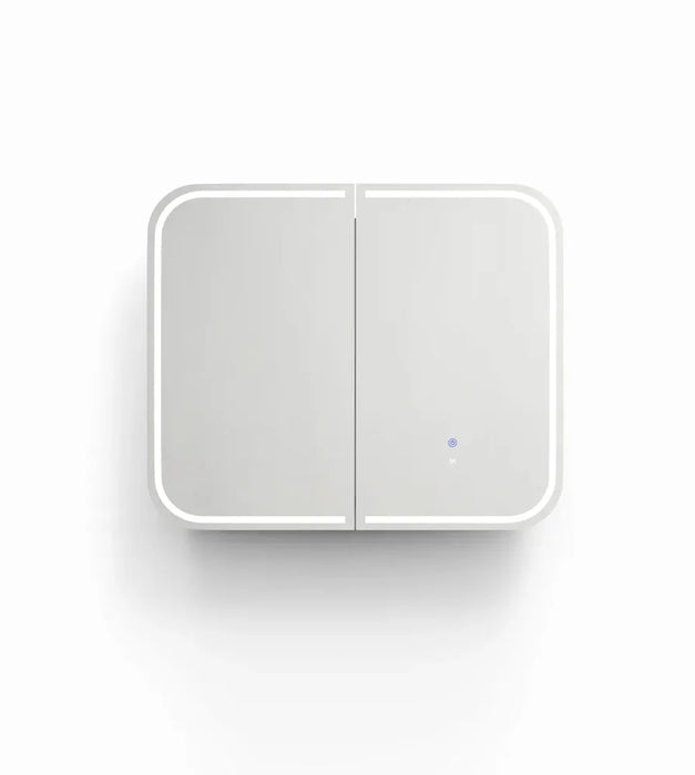 Lucy Woodland Oak LED Shaving Cabinet 2-door