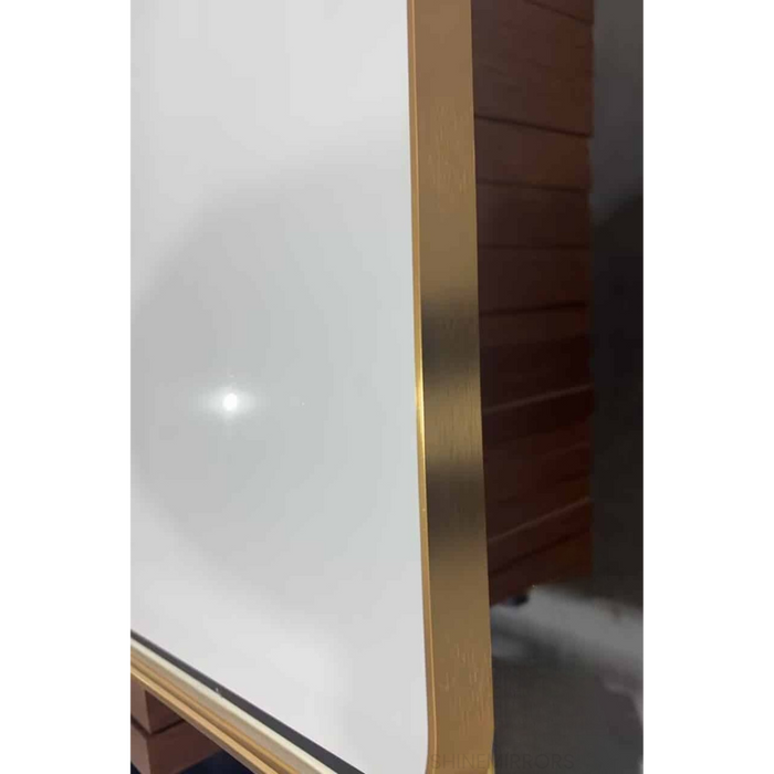 Bart Arched Gold Framed Wall Mirror