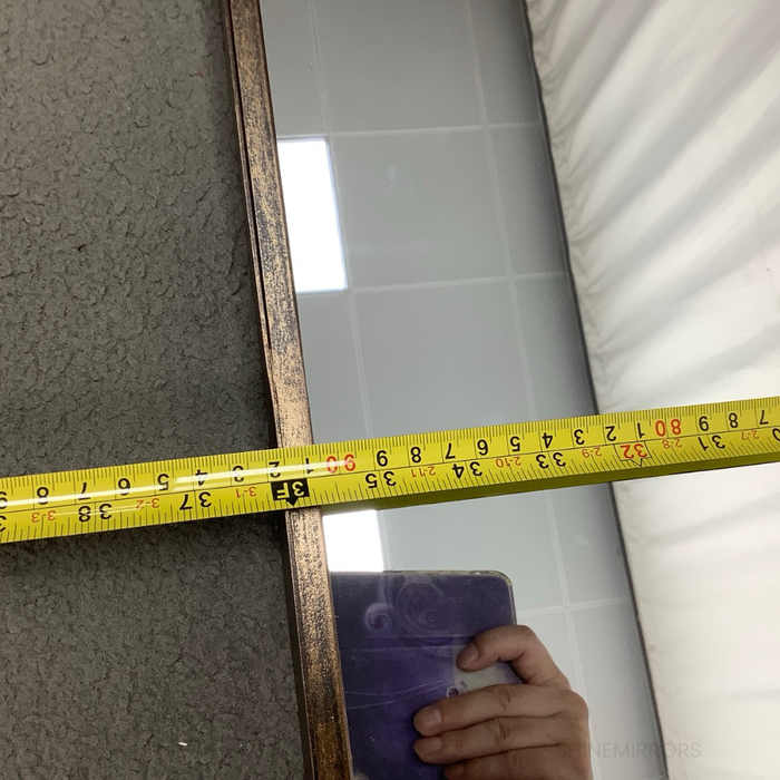 Brazon Bronze Metal Mirror