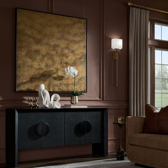 Uttermost Burn Hand Painted Canvas