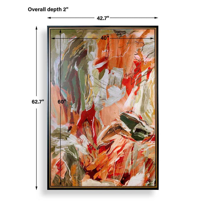 Uttermost Garden City Framed Canvas