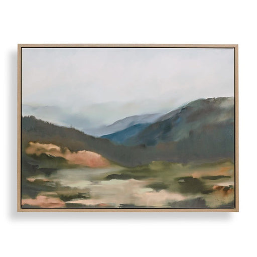 Uttermost Fading Memory Framed Canvas
