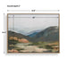 Uttermost Fading Memory Framed Canvas