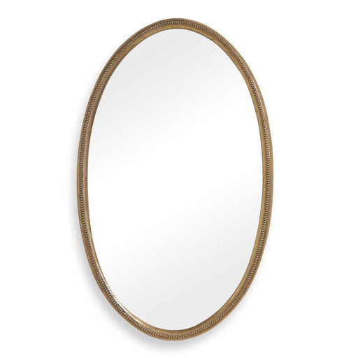 Uttermost Ellis Antique Brass Oval Mirror