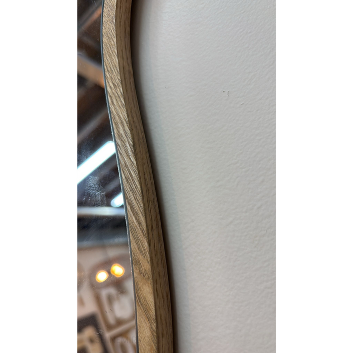 Dwayne Organic Oak Wall Mirror