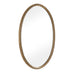 Uttermost Ellis Antique Brass Oval Mirror