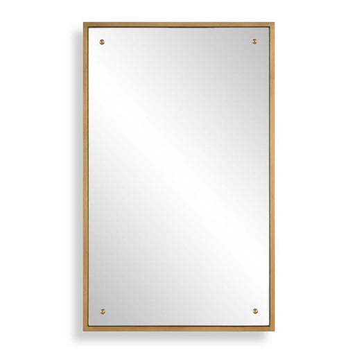 Cadiston Rectangle Gold Wall Mirror