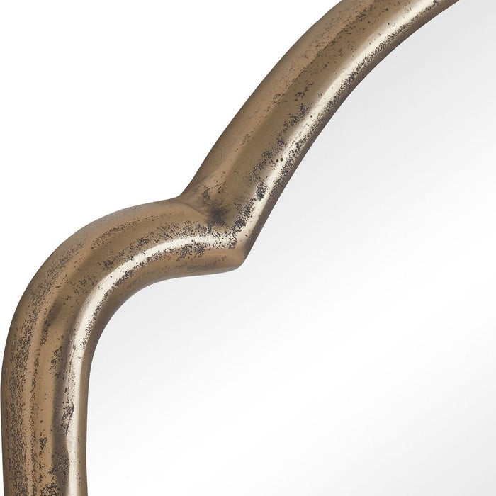 Uttermost Naomi Antique Brass Mirror