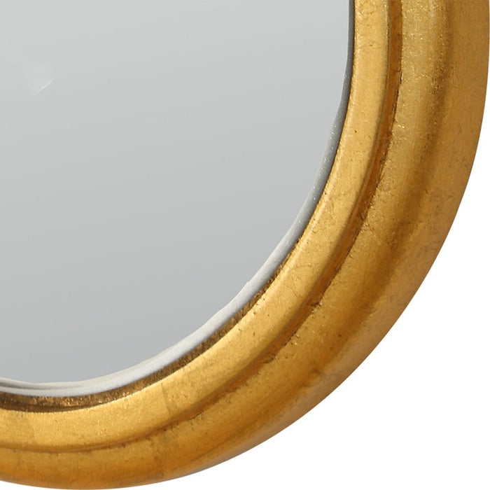 Oaks Gold Arched Wall Mirror