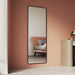 Absidy Full-Length Floor Standing Black Wall Mirror