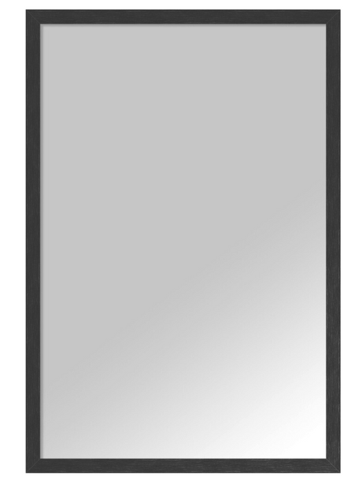 Adan Grey Black Wall Mirror