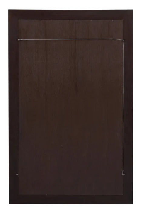 Adi Dark Wall Mirror Chocolate Colour
