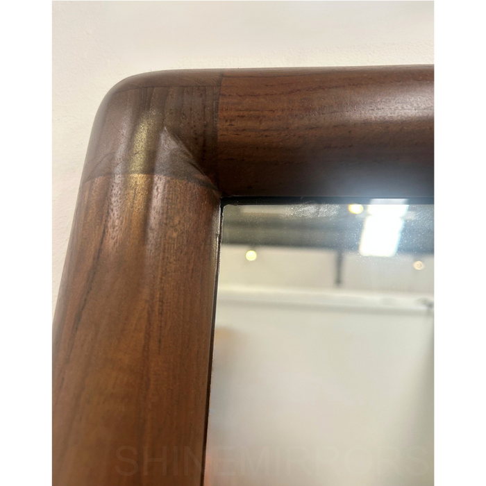 Alicia Brown Teak Large Wall Mirror