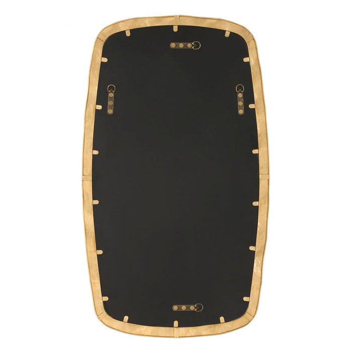 Amaris Gold Textured Wall Mirror