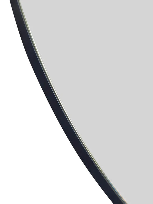 Anilo Oval Black Framed Wall Mirror