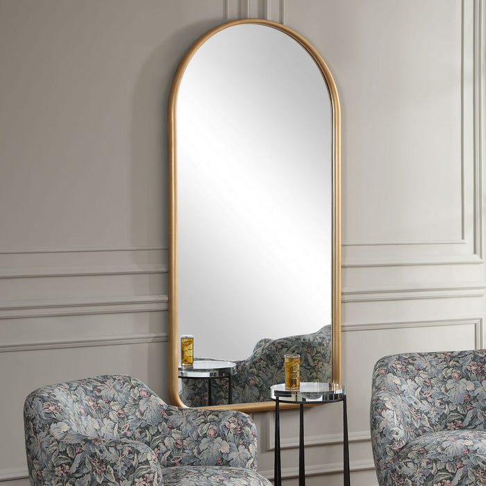 Uttermost Marvell Arch Antique Gold Mirror