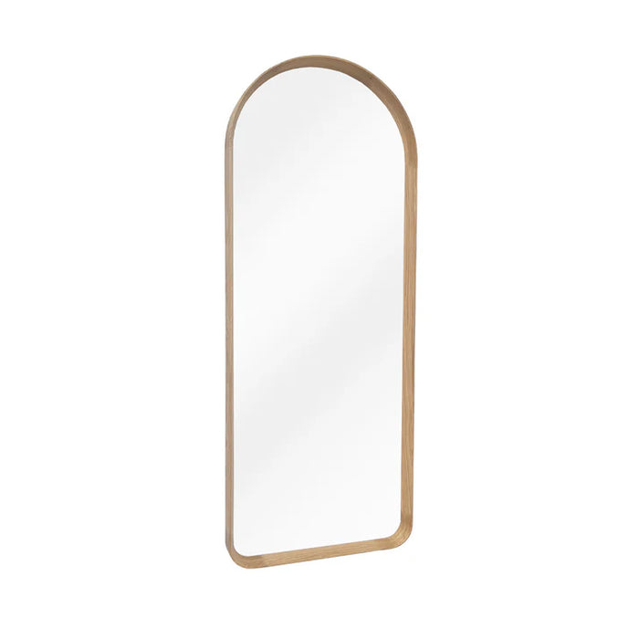 Nedala Full Length Arched Wall Mirror With Curved Corners