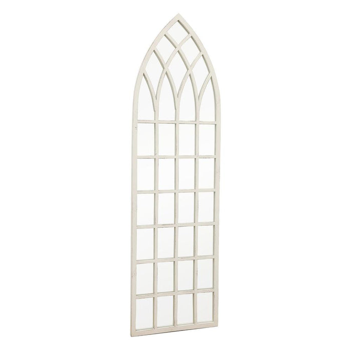 Astrid ivory Arched Wall Mirror