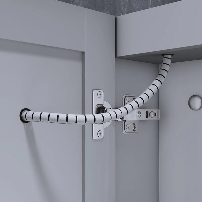 Aubri LED Bathroom Cabinet Mirror 2-Door