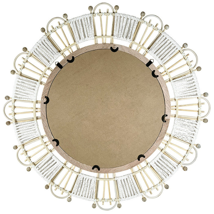 Shane Bamboo & Rattan Wall Mirror