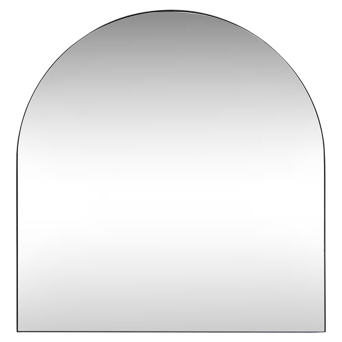 Gina Black Arched Wall Mirror