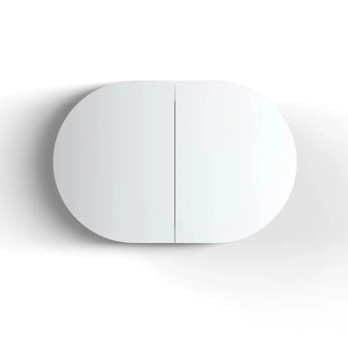 Bryson 2-door Woodland Oak Mirrored Bathroom Shaving Cabinet