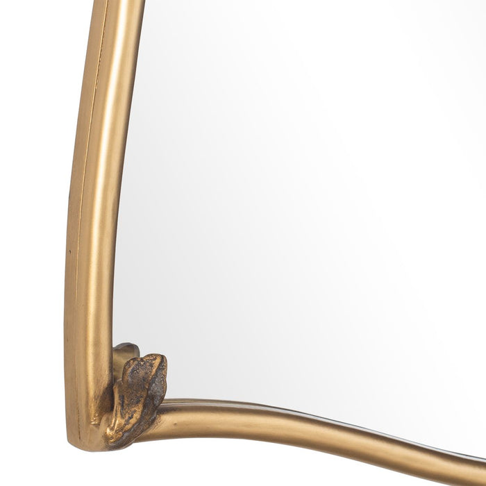 Buriana Gold Leaf Wall Mirror