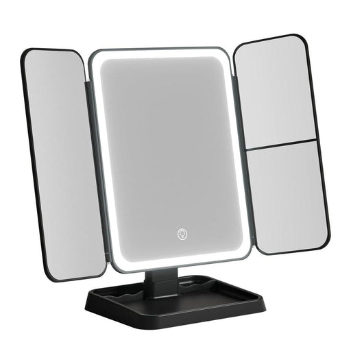 Cameron Tri-fold LED Makeup Vanity Mirror