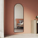 Casidy Arched Black Full-Length Mirror